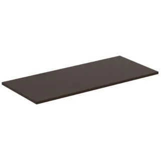 IDEAL STANDARD C.AIR - Waschtischplatte 1004x442x18 mm in braun matt / weiß matt #E0851VY - Braun matt / weiß matt
