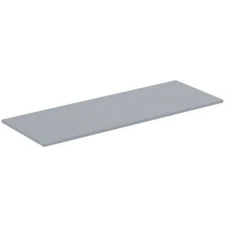 IDEAL STANDARD C.AIR - Waschtischplatte 1204x442x18 mm in hellgrau glänzend /weiß matt #E0852EQ - Hellgrau glänzend / weiß matt
