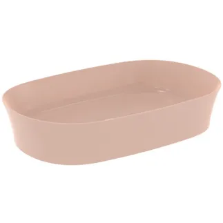 IDEAL STANDARD IPALYSS - Schale 600x380x120 mm in nude, ohne Hahnloch, ohne Überlauf - Diamatec, Platzsparender Waschtisch #E1396V7 - Nude