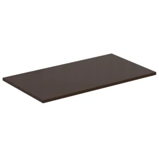 IDEAL STANDARD C.AIR - Waschtischplatte 804x442x18 mm in braun matt / weiß matt #E0849VY - Braun matt / weiß matt