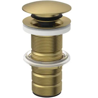 IDEAL STANDARD Push-Open Ventil #E1483A2 - Brushed Gold