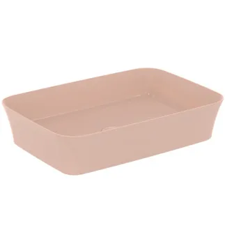 IDEAL STANDARD IPALYSS - Schale 550x380x125 mm in nude, ohne Hahnloch, ohne Überlauf - Diamatec, Platzsparender Waschtisch #E2076V7 - Nude