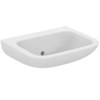 IDEAL STANDARD CONTOUR 21+ - Waschtisch 600x470x200 mm in weiß glänzend, ohne Hahnloch, ohne Überlauf - SmartGuard+ #E2328HY - Weiß (SmartGuard)