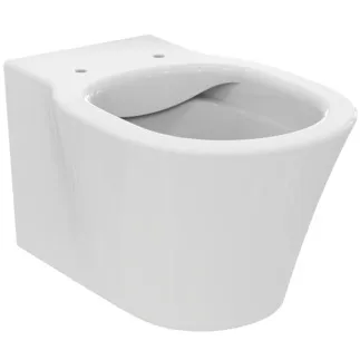IDEAL STANDARD CONNECT AIR - Wand-WC 360x540x350 mm in weiß glänzend, CL1 Vollspülung 4.5 - 6 l/min, horizontaler Ablauf - CL1, Spülrandlose Spültechnologie RimLS+ #E228801 - Weiß (Alpin)