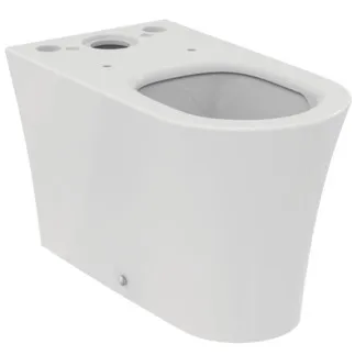 IDEAL STANDARD LDV - Stand-WC für Kombination 355x650x400 mm in weiß glänzend, horizontaler Ablauf - Spültechnologie AquaBlade #E264201 - Weiß (Alpin)