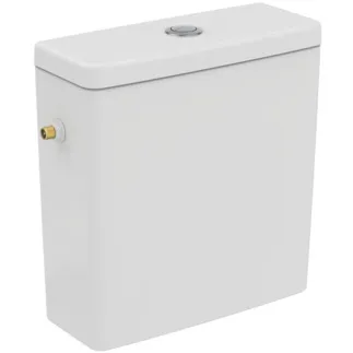 IDEAL STANDARD LDV - WC-Spülkasten 370x390 mm, mechanisch in weiß glänzend - 6/3l 2-Mengen Spültechnik #E271301 - Weiß (Alpin)