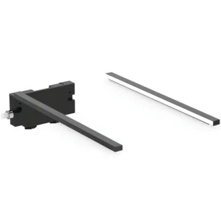 IDEAL STANDARD FINESSE - Schubladenleuchte 539x290x67 mm in schwarz - Batteriebetrieben #E3672JE - Schwarz