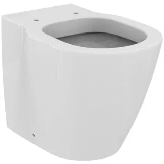 IDEAL STANDARD CONNECT - Stand-WC (rückseitig offen) 360x545x400 mm in weiß glänzend, CL1 Vollspülung 5.9 - 6 l/min, horizontaler Ablauf - CL1, CL2 #E823101 - Weiß (Alpin)