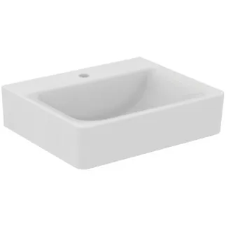 IDEAL STANDARD CONNECT - Waschtisch 550x460x175 mm in weiß glänzend, 1 Hahnloch, ohne Überlauf #E811301 - Weiß (Alpin)
