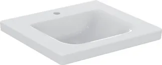 IDEAL STANDARD CONNECT FREEDOM - Waschtisch 600x555x165 mm in weiß glänzend, 1 Hahnloch, ohne Überlauf #E548501 - Weiß (Alpin)