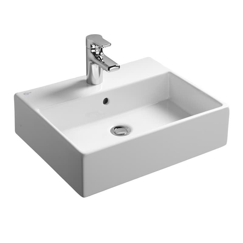 IDEAL STANDARD Strada 50cm Countertop / Wall basin - one taphole #K077701 - White resmi