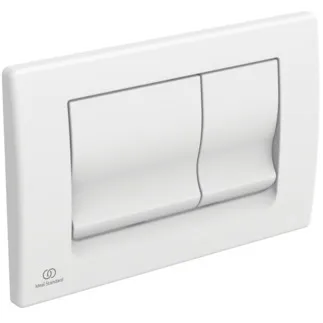 IDEAL STANDARD SOLEA - Mechanische Betätigungsplatte 245x17x160 mm, mechanisch in weiß #R0108AC - Weiß