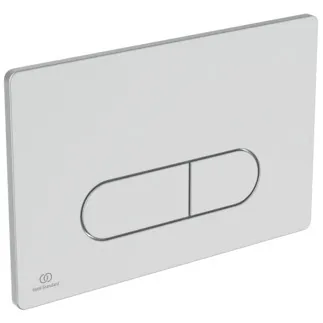 IDEAL STANDARD OLEAS - Mechanische Betätigungsplatte 234x8.5x154 mm, mechanisch in chrom gebürstet #R0115JG - Chrom matt