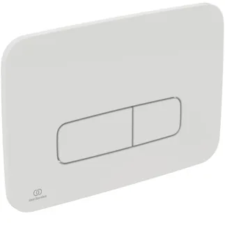 IDEAL STANDARD OLEAS - Mechanische Betätigungsplatte 241x8.5x165 mm, mechanisch in weiß #R0123AC - Weiß