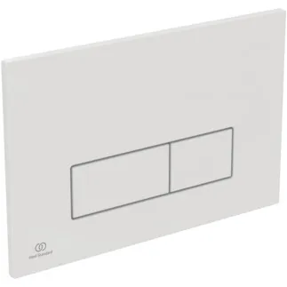 IDEAL STANDARD OLEAS - Mechanische Betätigungsplatte 234x8.5x154 mm, mechanisch in weiß #R0122AC - Weiß