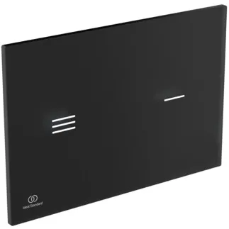IDEAL STANDARD SYMFO - Elektronische Betätigungsplatte 220x4x150 mm, elektronisch in schwarz - Netzbetrieb #R0129RX - Schwarz