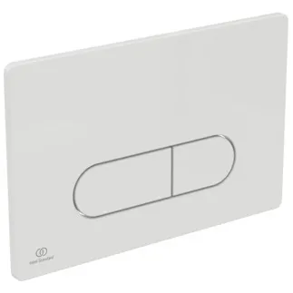 IDEAL STANDARD OLEAS - Mechanische Betätigungsplatte 234x8.5x154 mm, mechanisch in weiß #R0115AC - Weiß