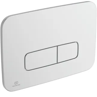 IDEAL STANDARD OLEAS - Mechanische Betätigungsplatte 241x8.5x165 mm, mechanisch in chrom gebürstet #R0123JG - Chrom matt