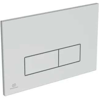 IDEAL STANDARD OLEAS - Mechanische Betätigungsplatte 234x8.5x154 mm, mechanisch in chrom gebürstet #R0122JG - Chrom matt
