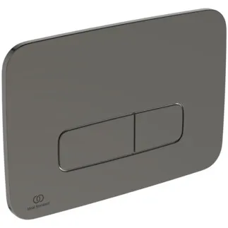 IDEAL STANDARD OLEAS - Mechanische Betätigungsplatte 241x8.5x165 mm, mechanisch in magnetic grey - PVD Technologie #R0459A5 - Magnetic Grey