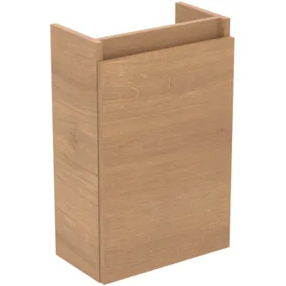 IDEAL STANDARD EUROVIT+ - Waschtisch-Unterschrank 354x202x550 mm in Hamilton eiche, 1 Tür - Grifflos, SoftClosing, Platzsparend, Vormontiert #R0271Y8 - Hamilton eiche