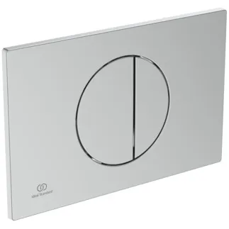 IDEAL STANDARD OLEAS - Mechanische Betätigungsplatte 230x7.5x150 mm, mechanisch in chrom gebürstet #R0503JG - Chrom matt