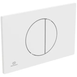 IDEAL STANDARD OLEAS - Mechanische Betätigungsplatte 230x7.5x150 mm, mechanisch in weiß #R0503AW