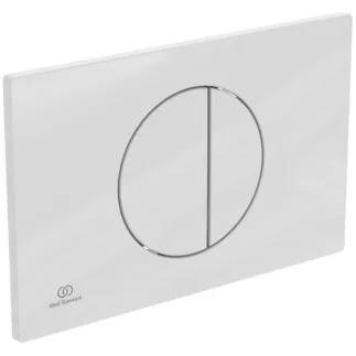 IDEAL STANDARD OLEAS - Mechanische Betätigungsplatte 230x7.5x150 mm, mechanisch in weiß #R0503AC - Weiß
