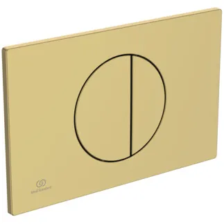 IDEAL STANDARD OLEAS - Mechanische Betätigungsplatte 230x7.5x150 mm, mechanisch in brushed gold - PVD Technologie #R0503A2 - Brushed Gold