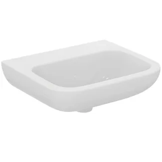 IDEAL STANDARD CONTOUR 21 - Handwaschbecken 500x420x195 mm in weiß glänzend, ohne Hahnloch, ohne Überlauf #S241301 - Weiß (Alpin)