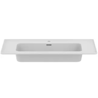 IDEAL STANDARD STRADA II - Möbelwaschtisch 1040x460x180 mm in weiß glänzend, 1 Hahnloch, mit Überlauf #T300401 - Weiß (Alpin), Bild 2