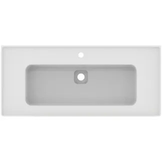 IDEAL STANDARD STRADA II - Möbelwaschtisch 1040x460x180 mm in weiß glänzend, 1 Hahnloch, mit Überlauf #T300401 - Weiß (Alpin), Bild 4