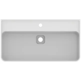 IDEAL STANDARD STRADA II - Waschtisch 800x430x170 mm in weiß, 1 Hahnloch, mit Überlauf - IdealPlus #T3001MA - Weiß (Alpin) mit Ideal Plus, Bild 4