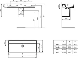 IDEAL STANDARD STRADA II - Wandsäule 170x285x337 mm in weiß - IdealPlus #T2996MA - Weiß (Alpin) mit Ideal Plus, Bild 5