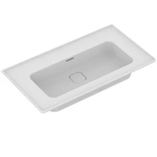 IDEAL STANDARD STRADA II - Möbelwaschtisch 840x460x180 mm in weiß, ohne Hahnloch, mit Überlauf - IdealPlus #T3634MA - Weiß (Alpin) mit Ideal Plus
