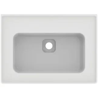 IDEAL STANDARD STRADA II - Möbelwaschtisch 640x460x180 mm in weiß, ohne Hahnloch, mit Überlauf - IdealPlus #T3633MA - Weiß (Alpin) mit Ideal Plus, Bild 4