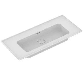 IDEAL STANDARD STRADA II - Möbelwaschtisch 1040x460x180 mm in weiß, ohne Hahnloch, mit Überlauf - IdealPlus #T3635MA - Weiß (Alpin) mit Ideal Plus