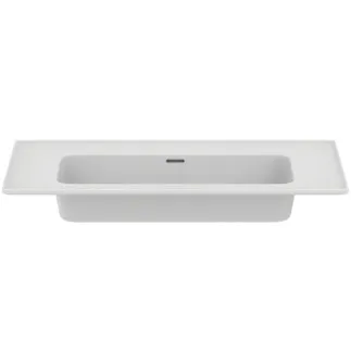 IDEAL STANDARD STRADA II - Möbelwaschtisch 1040x460x180 mm in weiß, ohne Hahnloch, mit Überlauf - IdealPlus #T3635MA - Weiß (Alpin) mit Ideal Plus, Bild 2