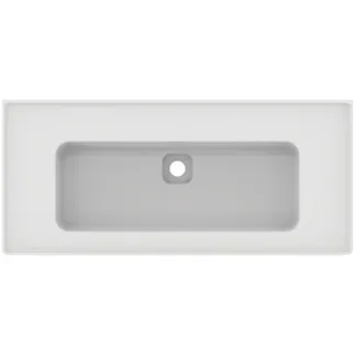 IDEAL STANDARD STRADA II - Möbelwaschtisch 1040x460x180 mm in weiß, ohne Hahnloch, mit Überlauf - IdealPlus #T3635MA - Weiß (Alpin) mit Ideal Plus, Bild 4