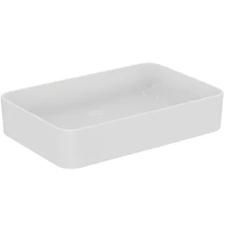 IDEAL STANDARD CONCA - Schale 600x400x110 mm in weiß glänzend, ohne Hahnloch, ohne Überlauf #T369801 - Weiß (Alpin)