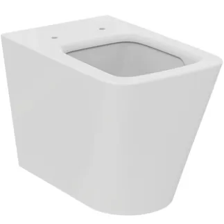 IDEAL STANDARD BLEND CUBE - Stand-WC (rückseitig offen) 355x560x400 mm in weiß glänzend, CL1 Vollspülung 4.5 - 6 l/min, horizontaler Ablauf - CL1, CL2, Spültechnologie AquaBlade #T368801 - Weiß (Alpin)