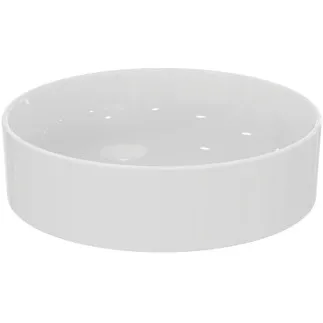 IDEAL STANDARD CONCA - Schale 450x450x110 mm in weiß glänzend, ohne Hahnloch, ohne Überlauf #T369601 - Weiß (Alpin)
