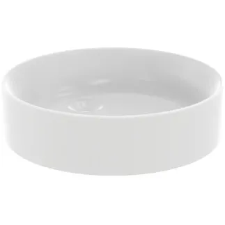 IDEAL STANDARD CONCA - Schale 450x450x110 mm in weiß seidenmatt, ohne Hahnloch, ohne Überlauf #T3696V1 - Seidenweiß
