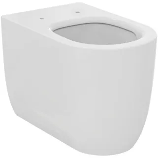 IDEAL STANDARD BLEND CURVE - Stand-WC (rückseitig offen) 355x560x400 mm in weiß glänzend, CL1 Vollspülung 3.9 - 6 l/min, horizontaler Ablauf - CL1, CL2, Spültechnologie AquaBlade #T375101 - Weiß (Alpin)