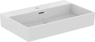 IDEAL STANDARD EXTRA - Waschtisch 700x450x150 mm in weiß glänzend, 1 Hahnloch, mit Überlauf #T372801 - Weiß (Alpin)