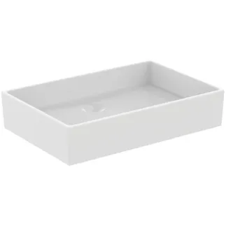 IDEAL STANDARD EXTRA - Schale 600x400x125 mm in weiß seidenmatt, ohne Hahnloch, ohne Überlauf #T3740V1 - Seidenweiß