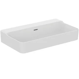 IDEAL STANDARD CONCA - Waschtisch 800x450x165 mm in weiß, ohne Hahnloch, mit Überlauf - IdealPlus #T3794MA - Weiß (Alpin) mit Ideal Plus
