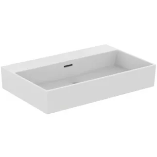 IDEAL STANDARD EXTRA - Waschtisch 700x450x150 mm in weiß, ohne Hahnloch, mit Überlauf - IdealPlus #T3896MA - Weiß (Alpin) mit Ideal Plus