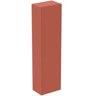 IDEAL STANDARD CONCA - Schrank 370x250x1400 mm in sunset matt lackiert, 1 Tür - Grifflos, Push-to-open, Vormontiert, Nachhaltig gewonnenes Holz #T3956Y3 - Sunset matt