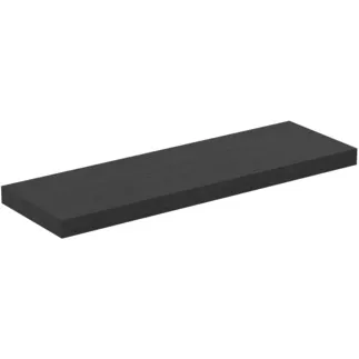 IDEAL STANDARD CONCA - Konsole 1600x505x80 mm in eiche geflammt furnier - Vormontiert, Nachhaltig gewonnenes Holz, Echtholzfurnier #T3953Y4 - Eiche geflammt
